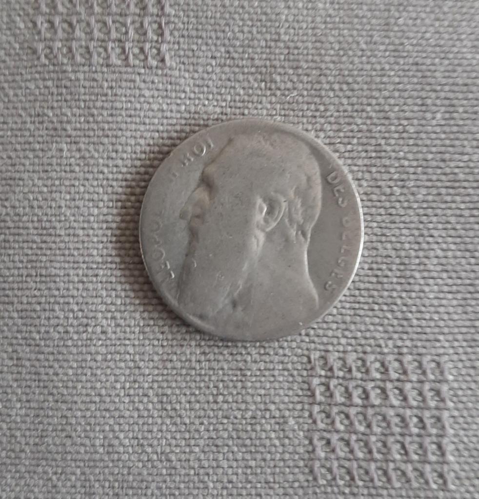 Léopold II - 50 centimes 1901 Fr, Envoi