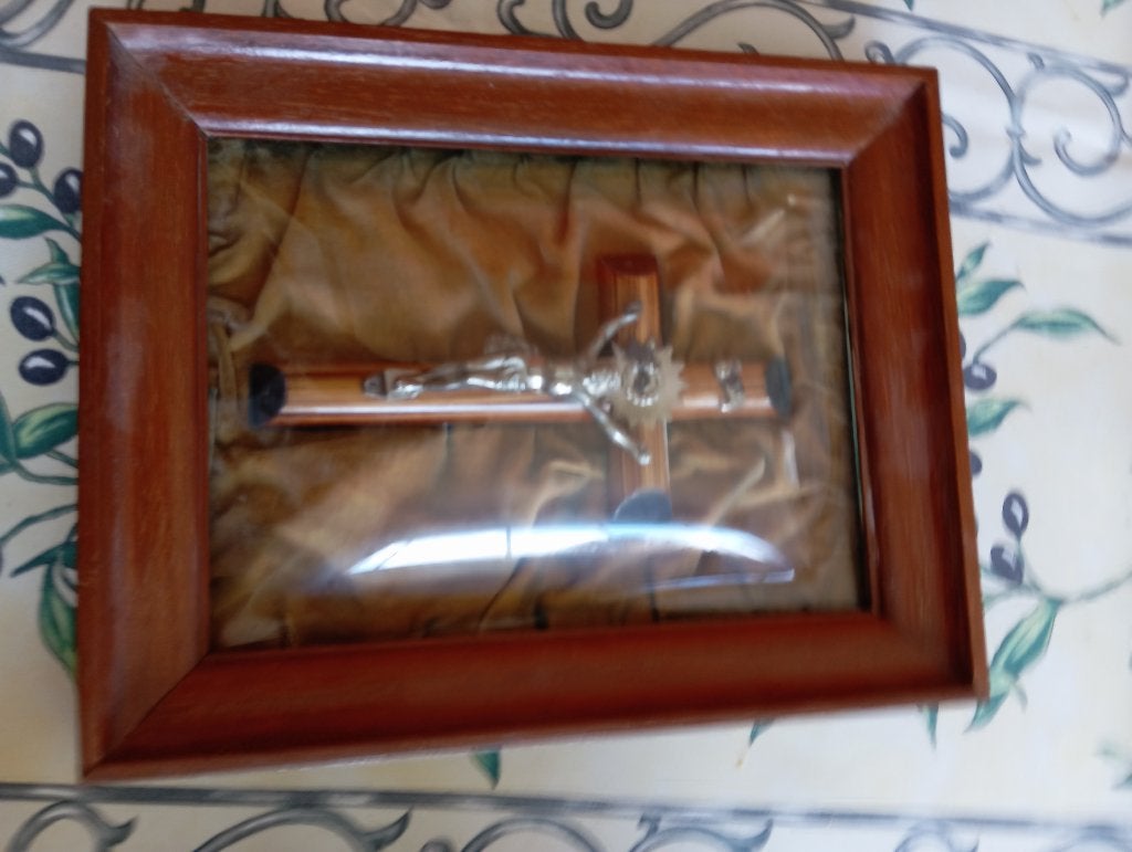 Oude kaders met gebombardeerd glas, Antiek en Kunst, Ophalen