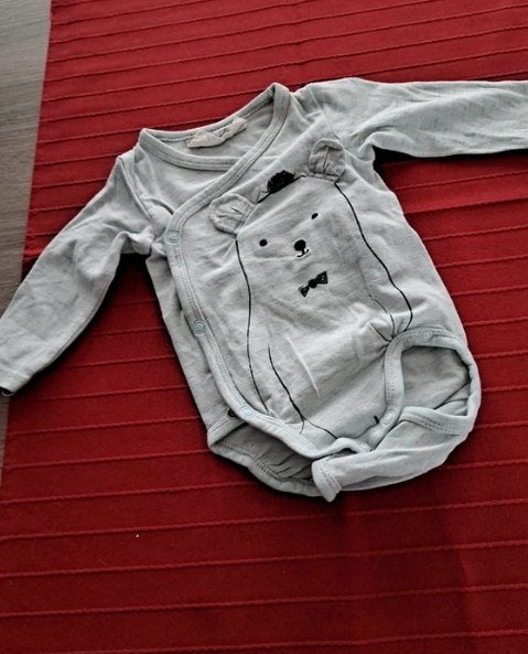 H&M conscious schattige body 56, Enfants & Bébés, Vêtements de bébé | Taille 56, Garçon, Enlèvement ou Envoi, H&M, Comme neuf