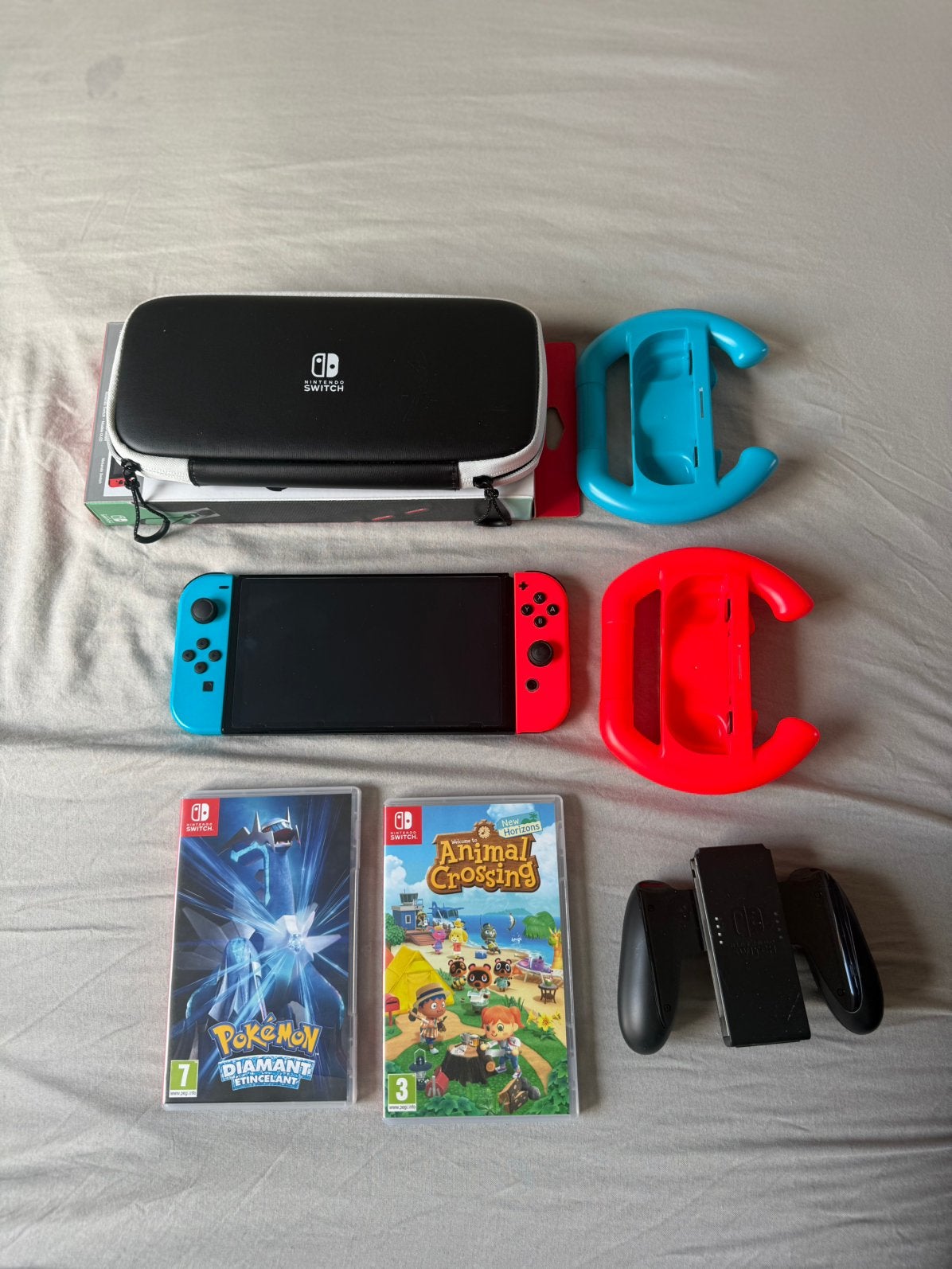 Nintendo switch oled in perfecte staat plus complete doos, Ophalen, Zo goed als nieuw, Switch OLED