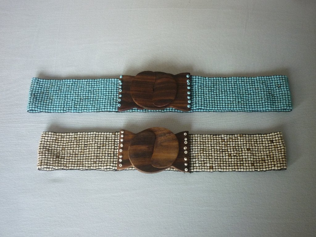 2 Riemen : Elastiek met Pareltjes, Vêtements | Femmes, Ceintures, Neuf, Enlèvement ou Envoi, Autres couleurs, 80 à 90 cm