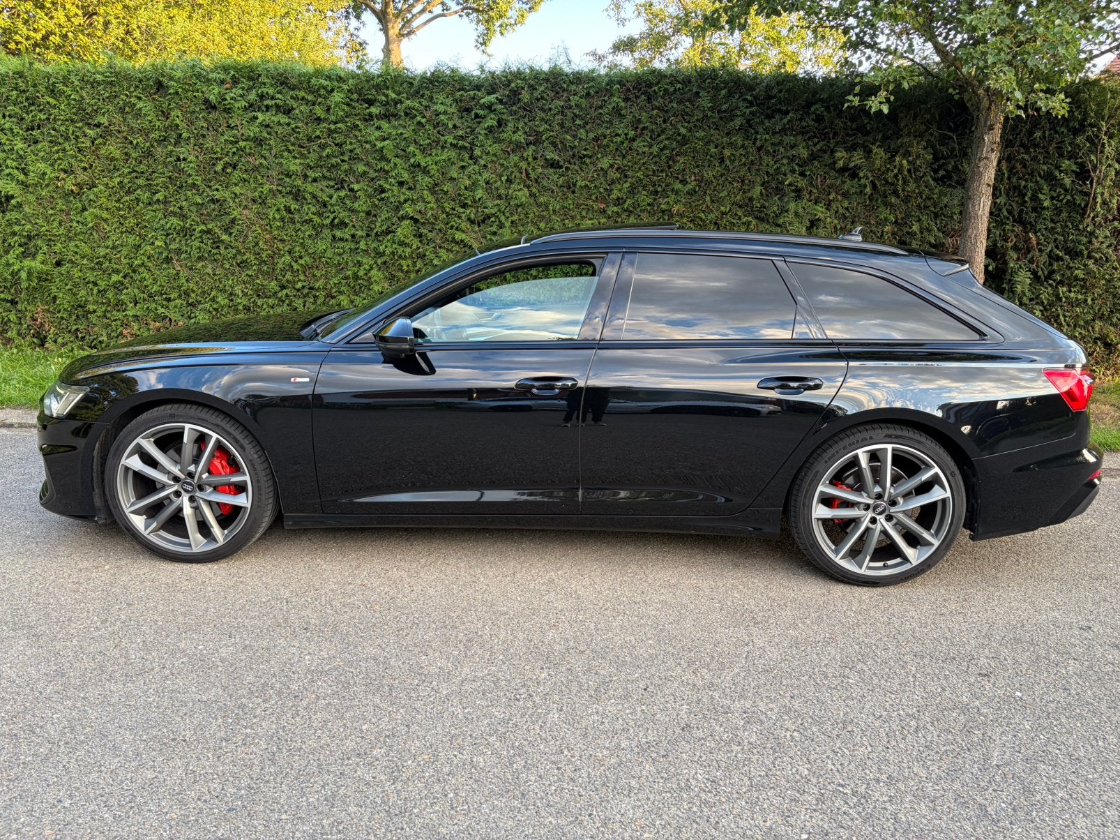 Audi A6 Avant 3.0 TDI V6 Quatro 2019, Auto's, Geheel digitaal combi-instrument, 2995 cc, Zwart, Leder