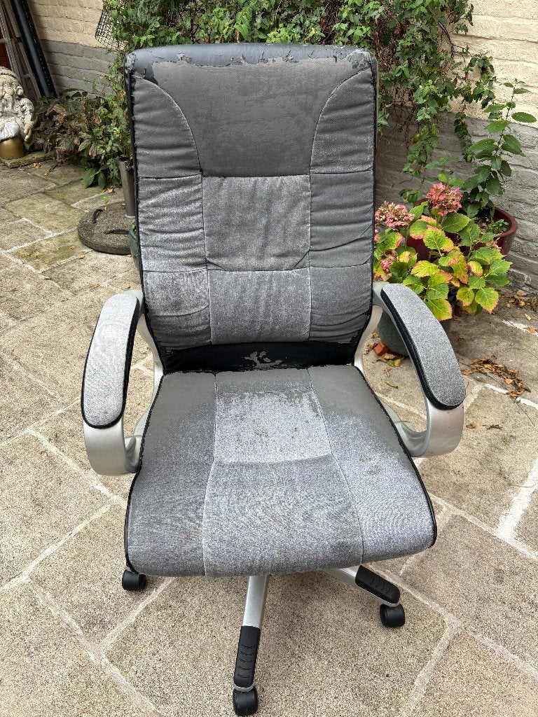 Chaise de bureau, Maison & Meubles, Enlèvement ou Envoi, Utilisé, Jaune, Chaise de bureau