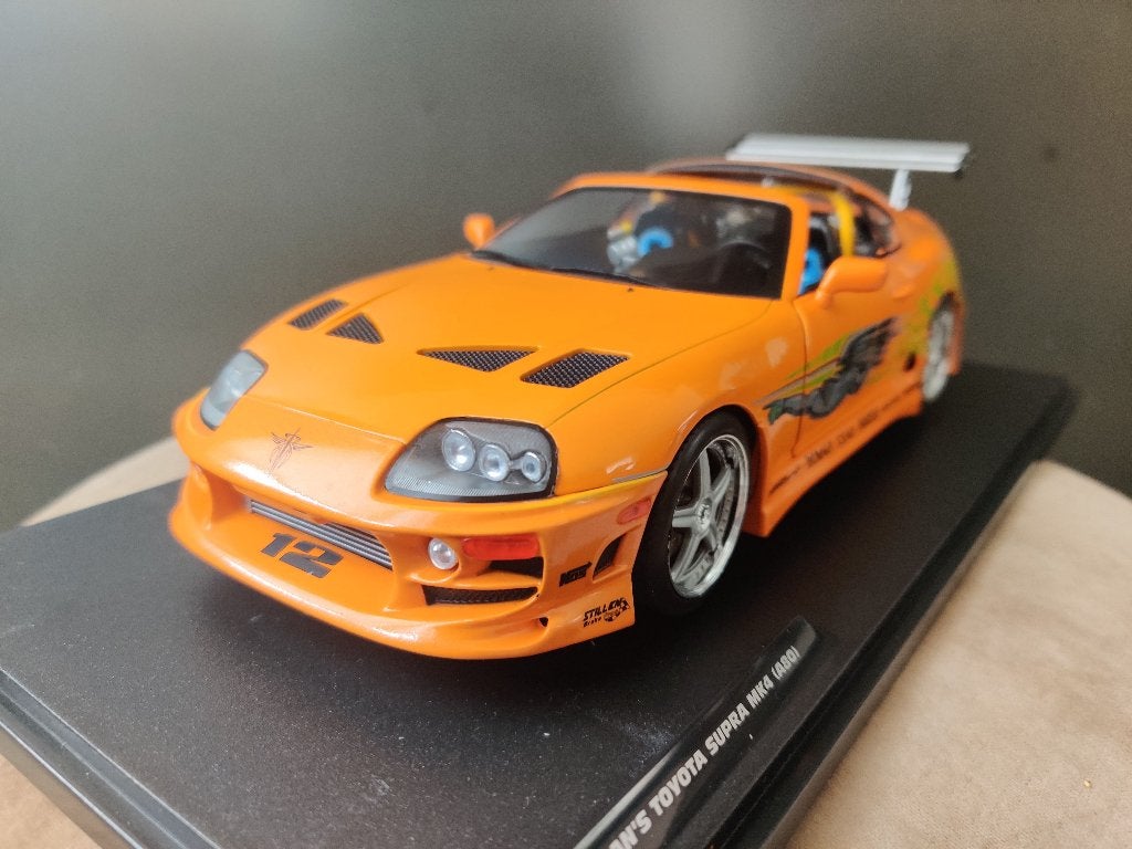 Toyota Supra MK4 (A80) (Fast & Furious)  Solido 1/18e neuve., Enlèvement ou Envoi, Neuf, Voiture, Solido