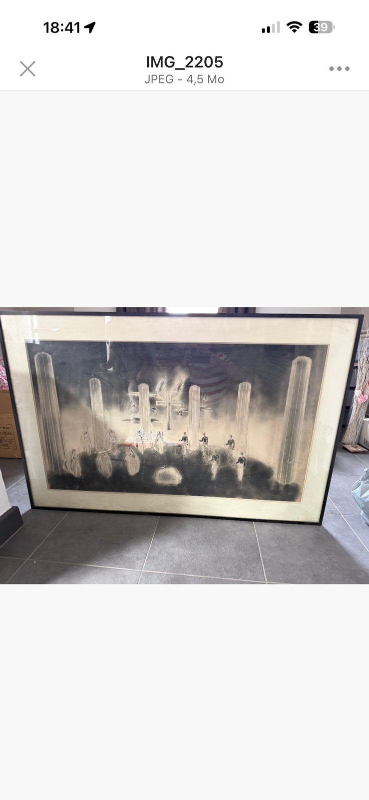 Origineel Grand Oeuvre-frame, Ophalen of Verzenden