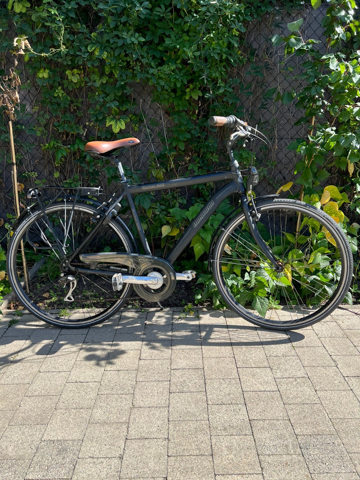 Heren fiets 28 inch LOMBARDO, Ophalen, Velgrem, Versnellingen, Zo goed als nieuw