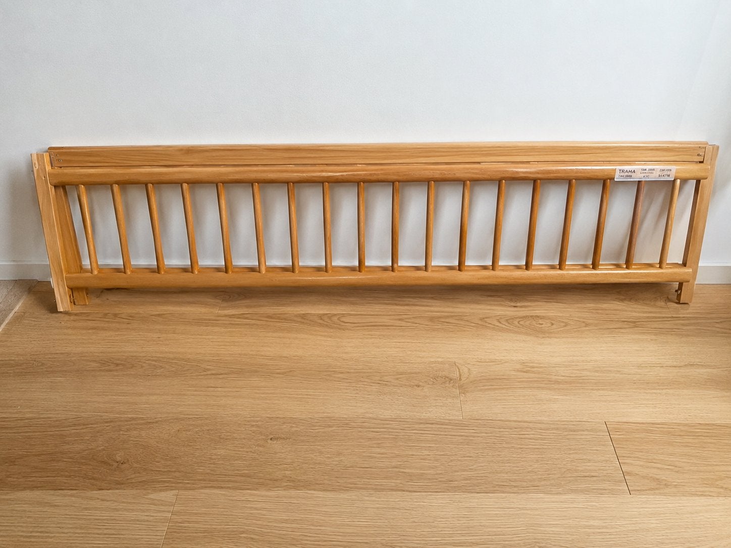 Houten veiligheidsrand voor kinderbed, Ophalen, Zo goed als nieuw