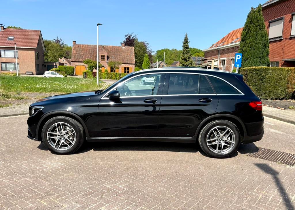 Mercedes GLC220d 4MATIC AMG LINE IN TOPSTAAT!, Automaat, Euro 6, Zwart, GLC