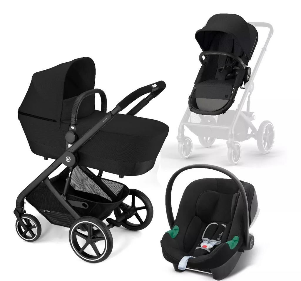 Cybex balios s 2 in 1 + aton b2 + autobasis, Kinderen en Baby's, Buggy's, Ophalen, Zo goed als nieuw, Overige merken