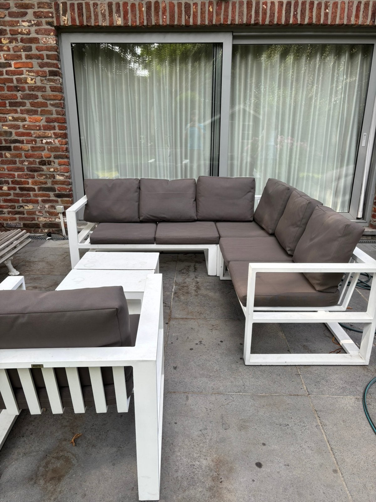 Tuinkussens regenbestendig ‘Life Outdoor Living’, Tuin en Terras, Ophalen, Zo goed als nieuw