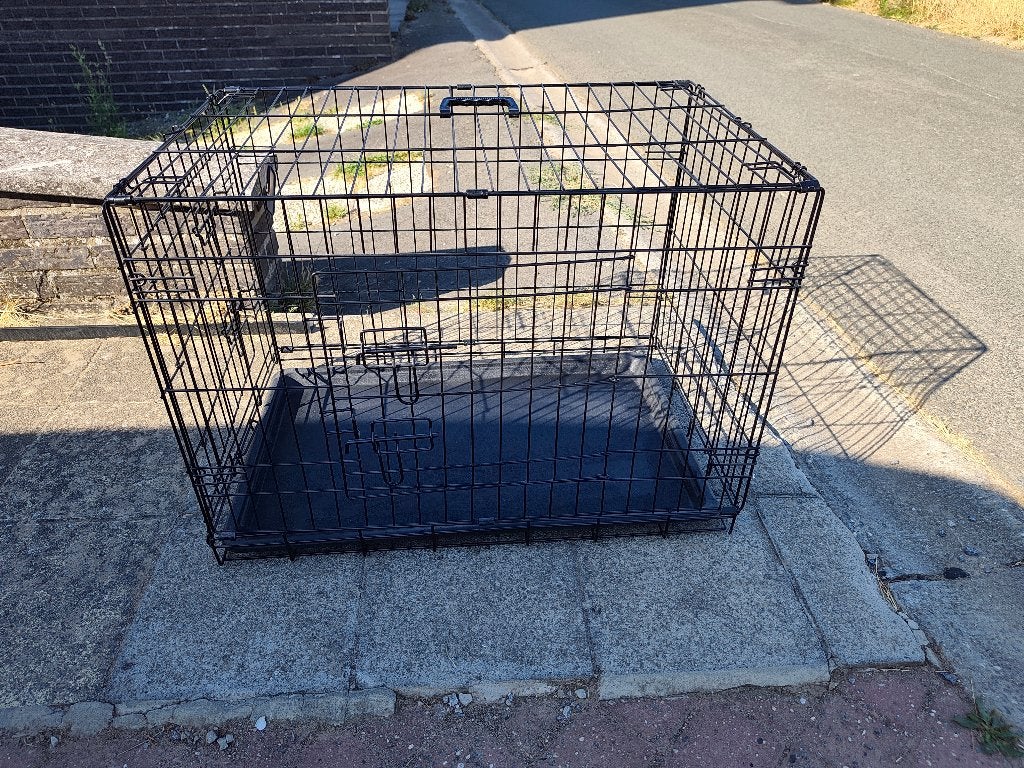 Opvouwbare hondenbench B75xD50xH55, Ophalen, Zo goed als nieuw