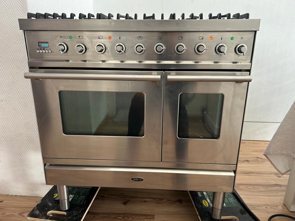 Cuisiniere de luxe Boretti ., Ophalen, Zo goed als nieuw, Elektrisch