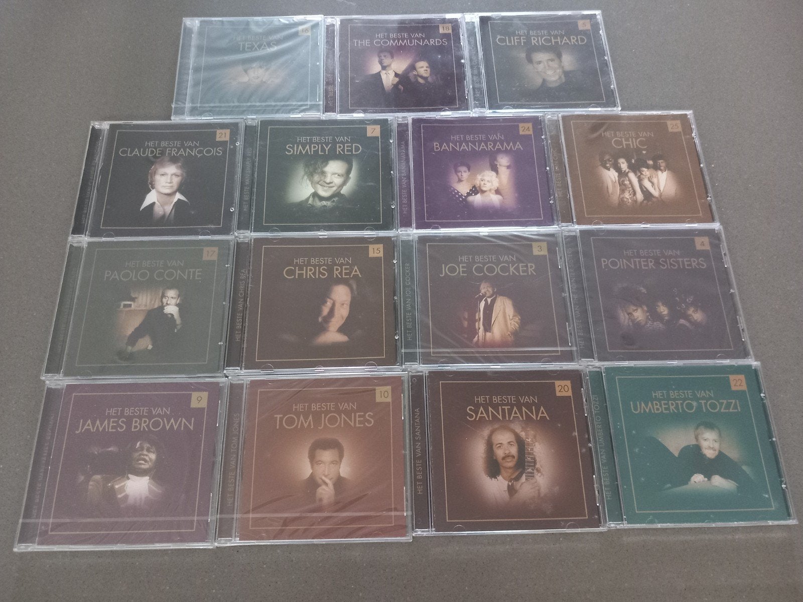 15 Verzamel CD's, Cd's en Dvd's, Ophalen