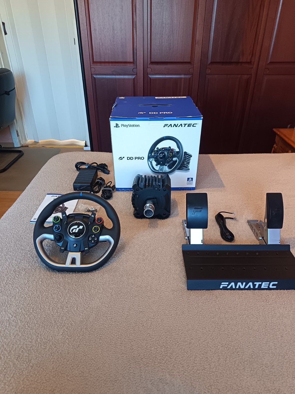 bundle Fanatec Gt DDpro 8Nn + kit palettes magnétiques, Enlèvement