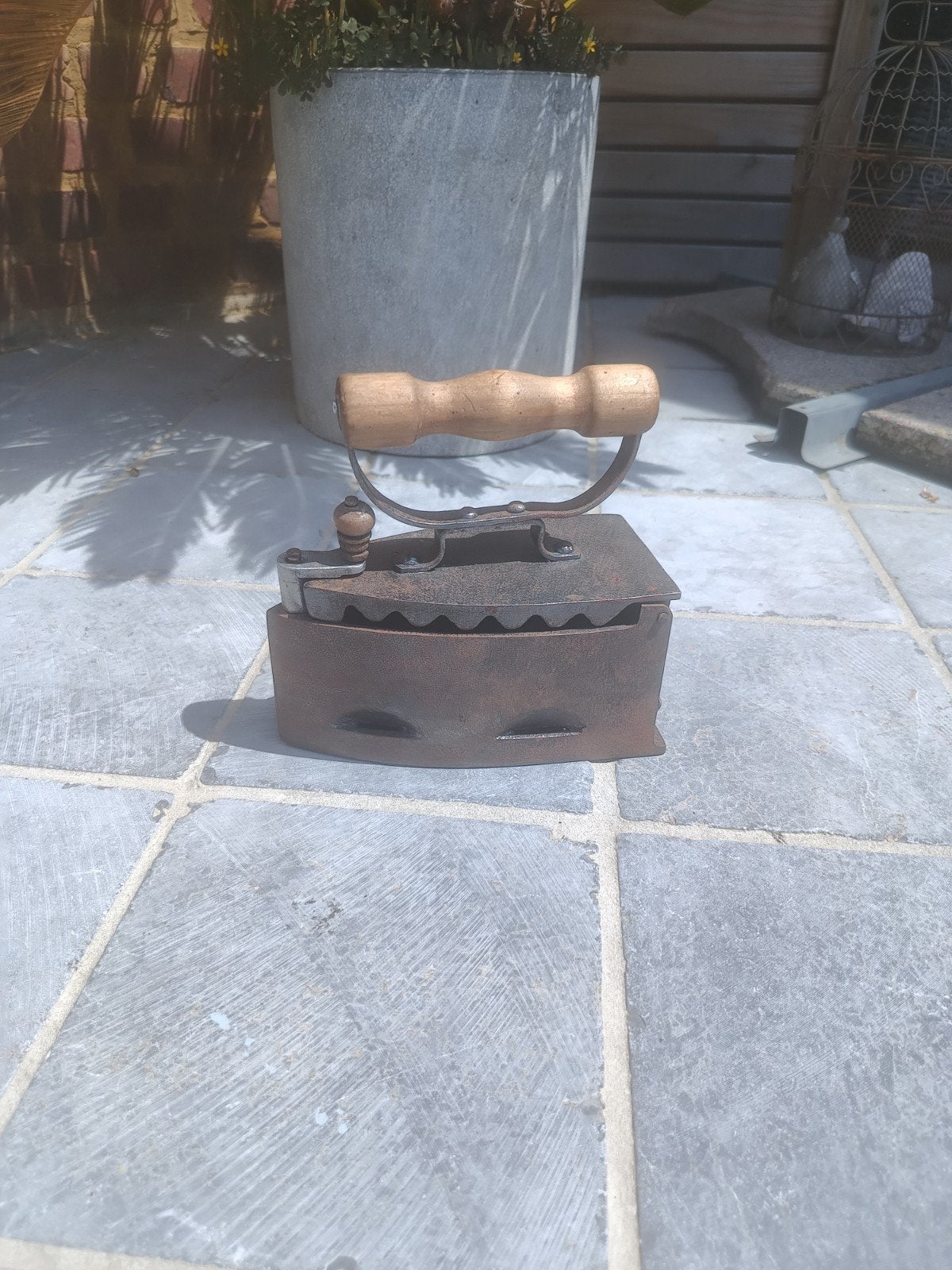 Ancienne fonte en bon état, Enlèvement