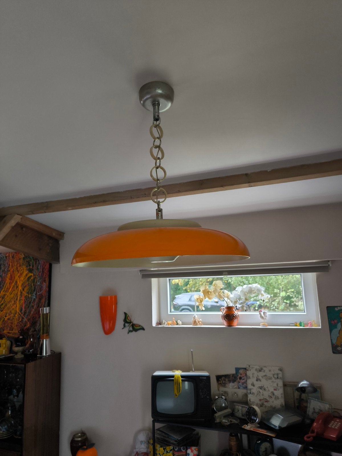 suspension vintage, Maison & Meubles, Enlèvement, Utilisé, Suspension, Années 70