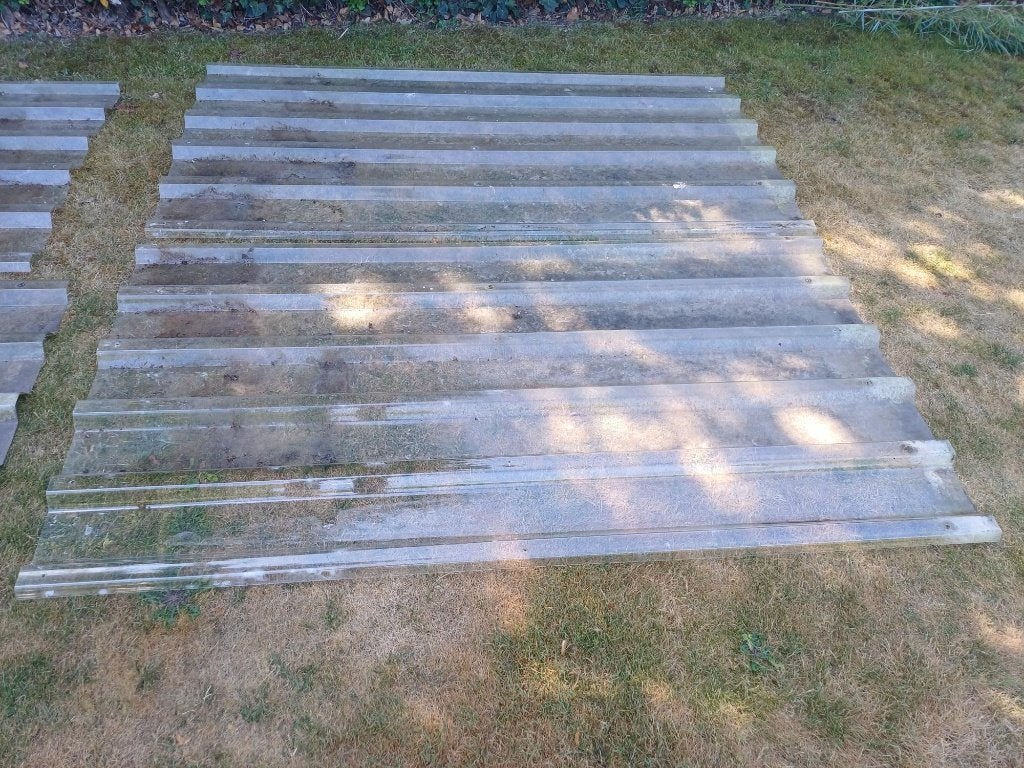 Gratis : Polycarbonaat platen, Doe-het-zelf en Bouw, Ophalen, Gebruikt, Overige materialen, Minder dan 20 mm