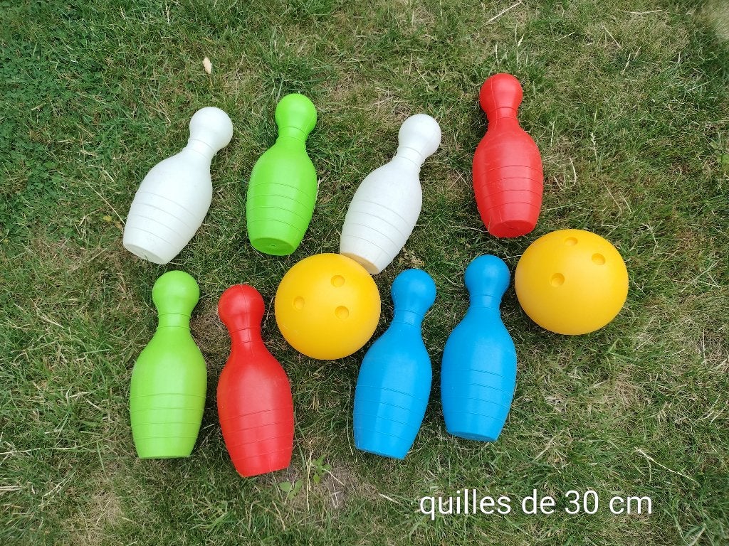 Bowling géant en plastique, Enlèvement, Comme neuf