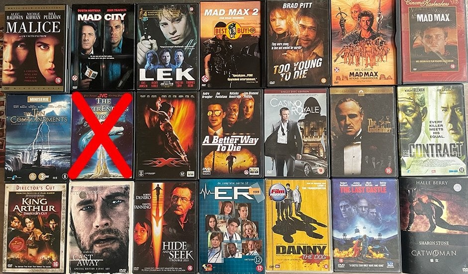 DVD's - videocassettes, Tous les âges, Enlèvement, Utilisé