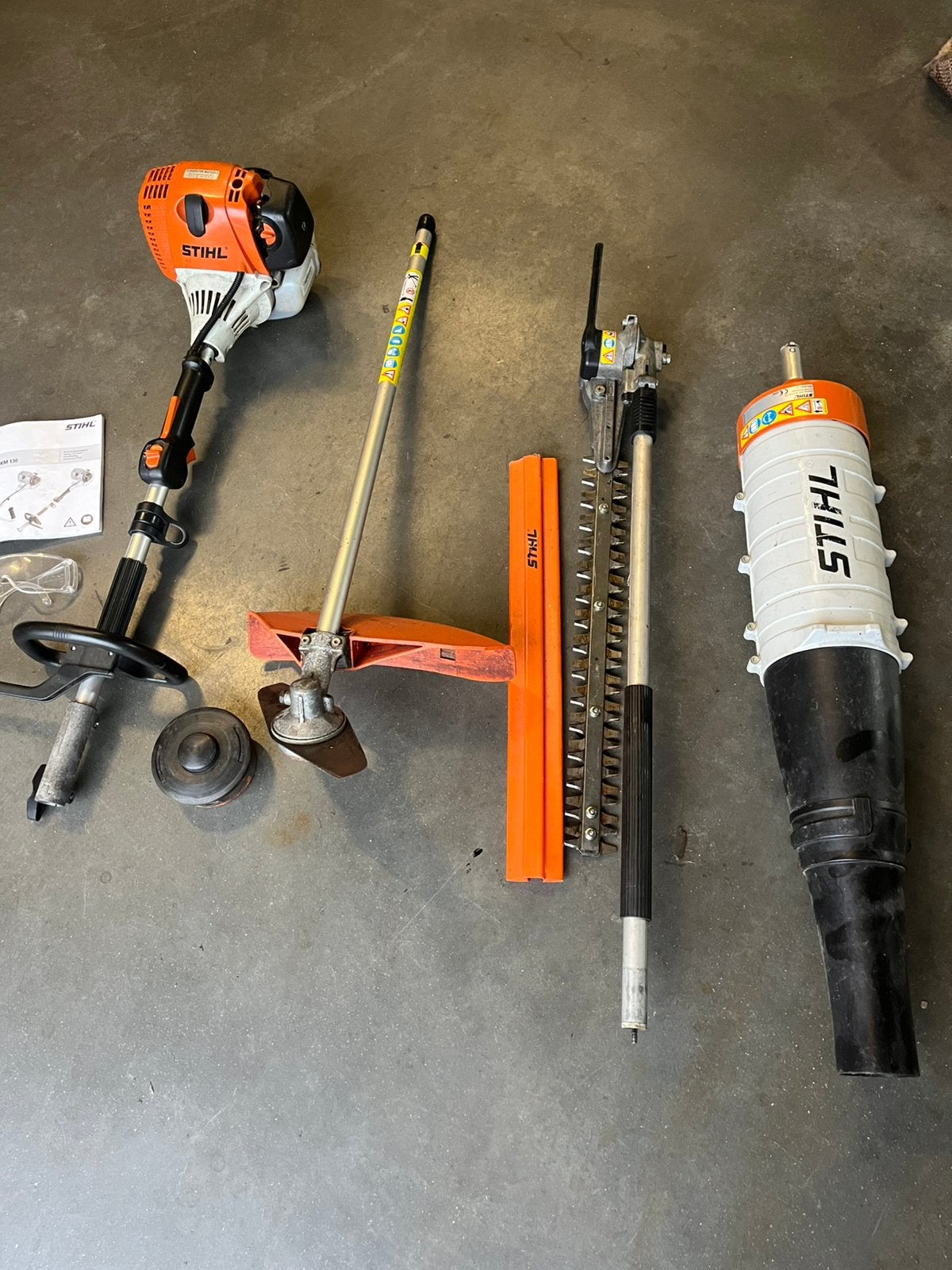 Stihl combi km90R, Ophalen of Verzenden, Zo goed als nieuw