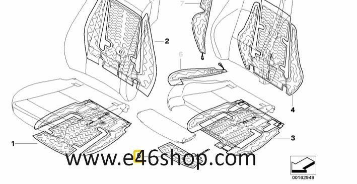 Stoelverwarming mat  BMW E90 E91 E92 E93 X1 oe 64116954171, Neuf, -, -, Enlèvement ou Envoi