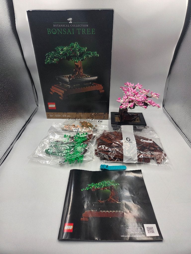 Lego Botanical 10281 Bonsai Tree, Inclusief instructies, Lego, Ophalen of Verzenden, Zo goed als nieuw