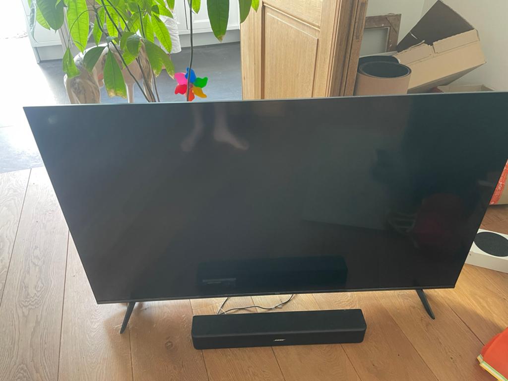 TCL QLED 55 inch smart-tv, Audio, Tv en Foto, Televisies, QLED, Zo goed als nieuw, 100 cm of meer, 4k (UHD)