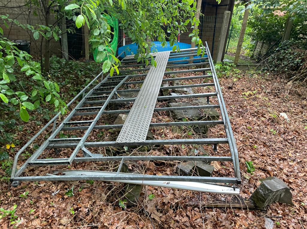 Dakrek + ladder voor  VW Crafter, Auto diversen, Dakdragers, Ophalen, Gebruikt