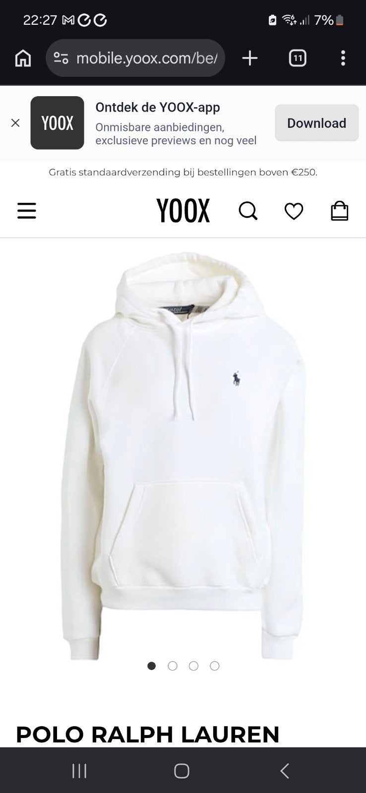 hoodie ralph lauren wit nieuw xxl, Kleding | Heren, Truien en Vesten, Ophalen of Verzenden, Wit