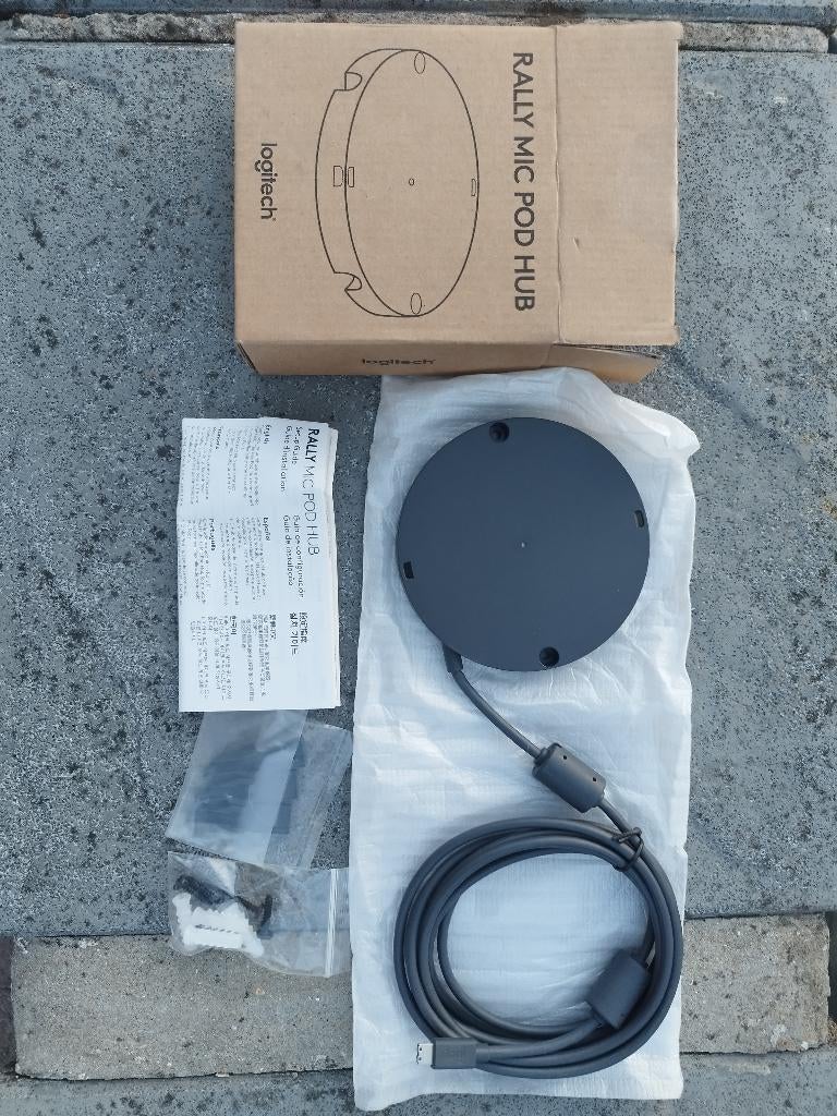 Logitech rally mic pod, Muziek en Instrumenten, Microfoons, Ophalen, Nieuw, Overige typen