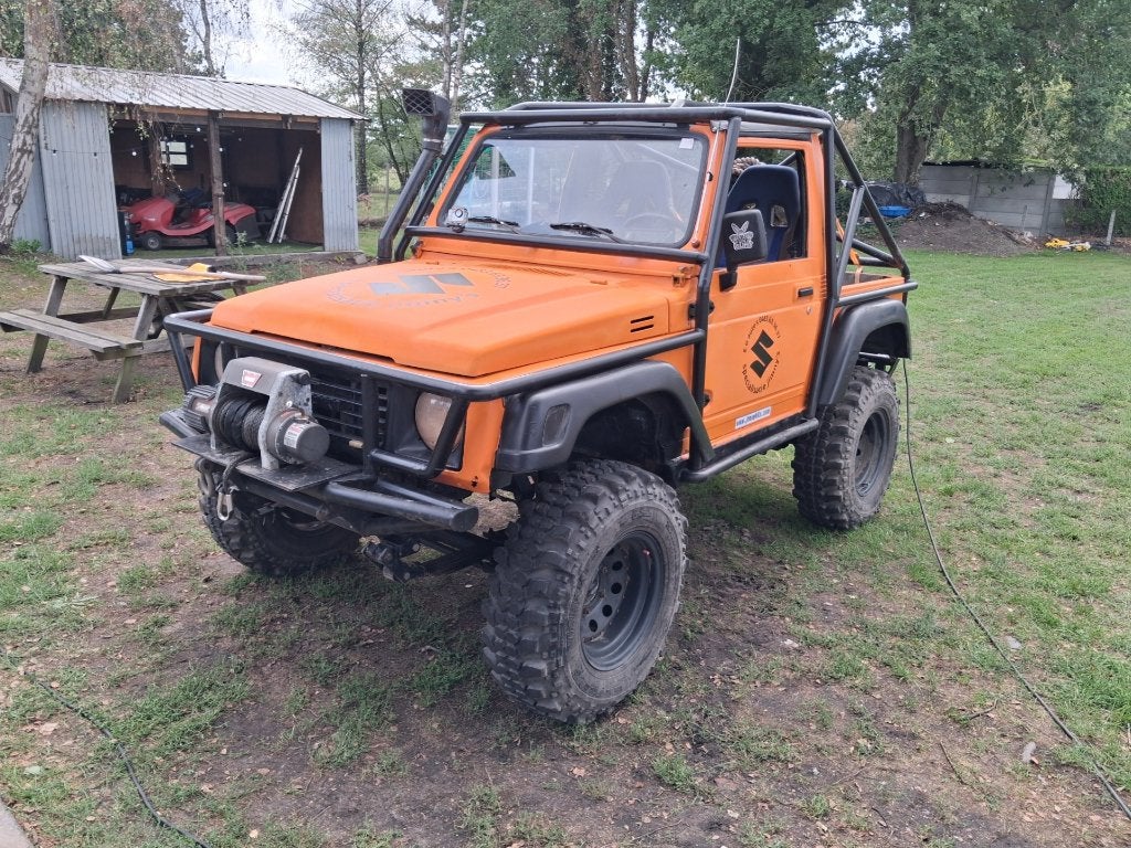 suzuki samurai !!offroad!! 416 tussenbak !!rolkooi!!, Auto's, Stof, Euro 6, Overige kleuren, Samurai