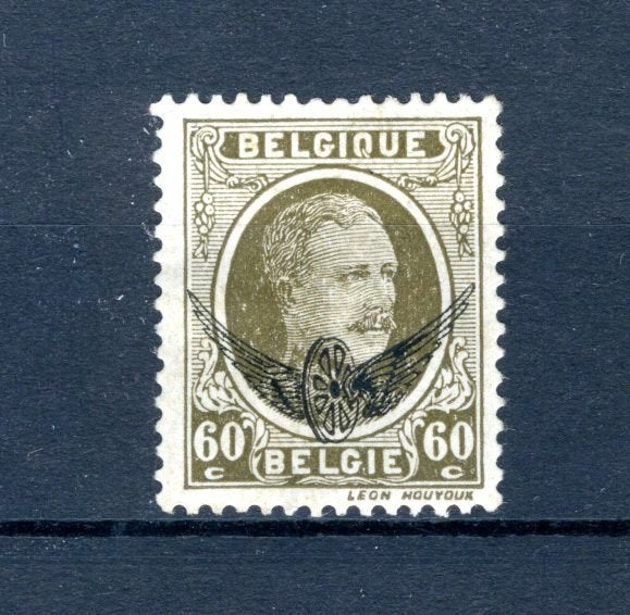 (B) S4 MH 1929 - Typ Houyoux, Envoi, Non oblitéré, Trace d'autocollant