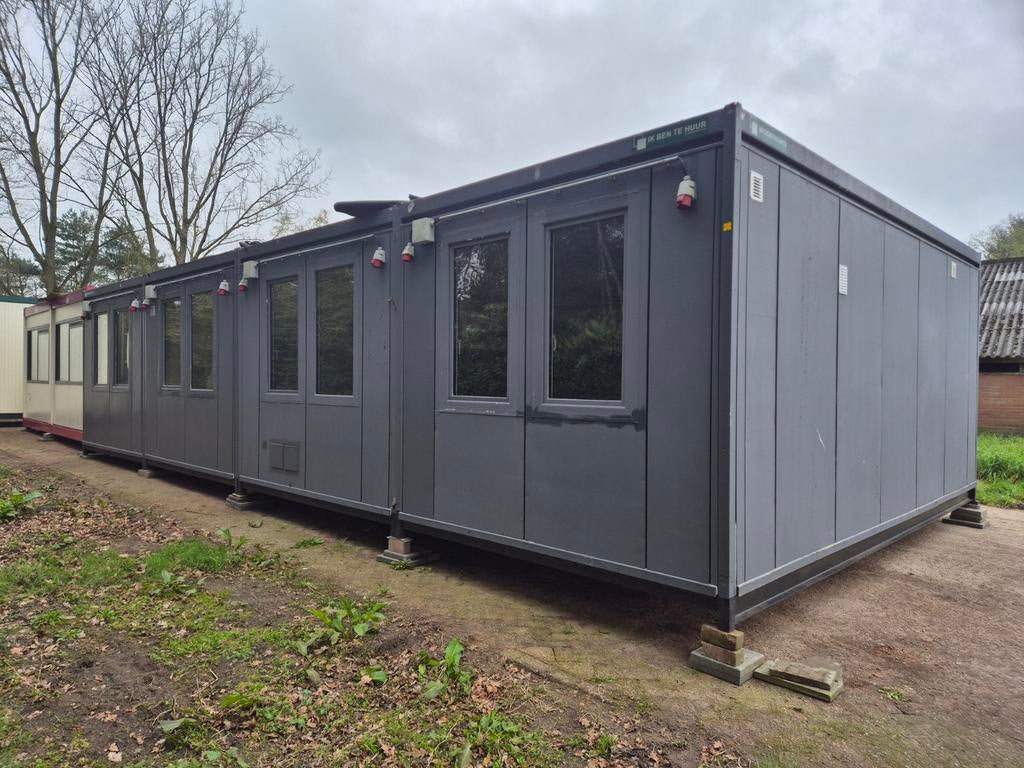 Woonunit 6x12m kantoorunit bouwkeet werfkeet unit container, Ophalen