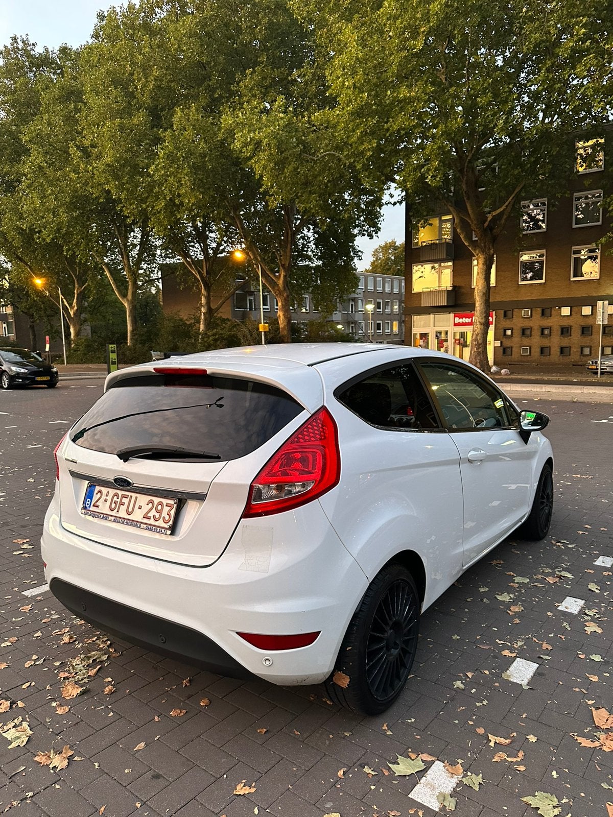 Ford Fiesta 1.6TDCI, Auto's, Euro 5, 1600 cc, Wit, Particulier