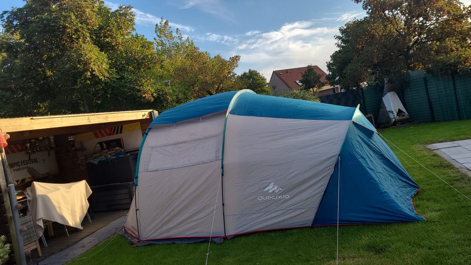 Quechua Tent Arpenaz 4.1, Enlèvement