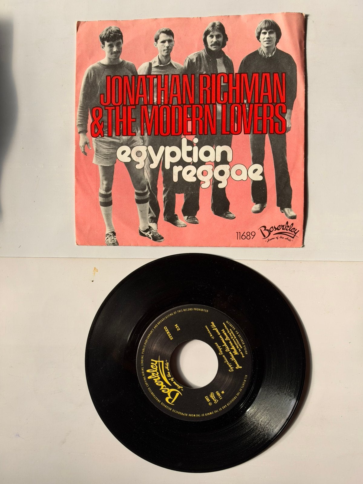 Jonathan Richman: Egyptian reggae ( reggae; 1977), Verzenden, Zo goed als nieuw