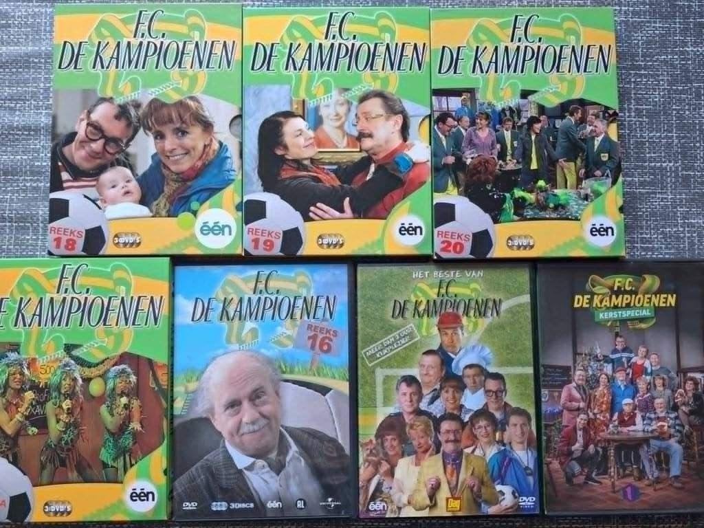 FC De kampioenen 18 dvd's, Cd's en Dvd's, Dvd's | Tv en Series, Alle leeftijden, Ophalen, Zo goed als nieuw, Komedie