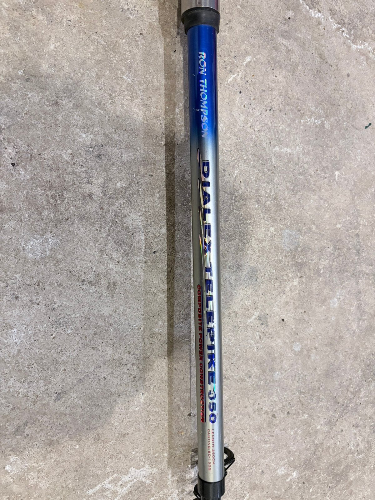 Ron thompson telescoop hengel 3.50m 12ft, Enlèvement, Comme neuf