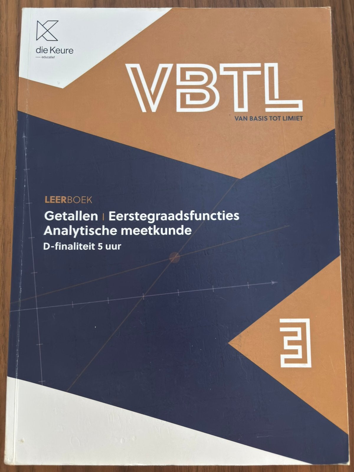 VBTL 3 – leerboek getallen & analytische meetkunde (D – 5 uu, Enlèvement ou Envoi, Néerlandais