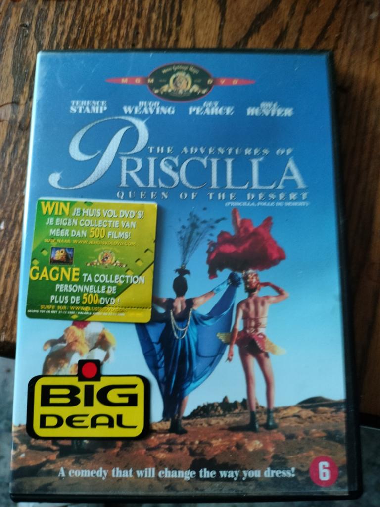 Dvd Priscilla queen of thé desert, CD & DVD, DVD | Classiques, Enlèvement ou Envoi, Comédie