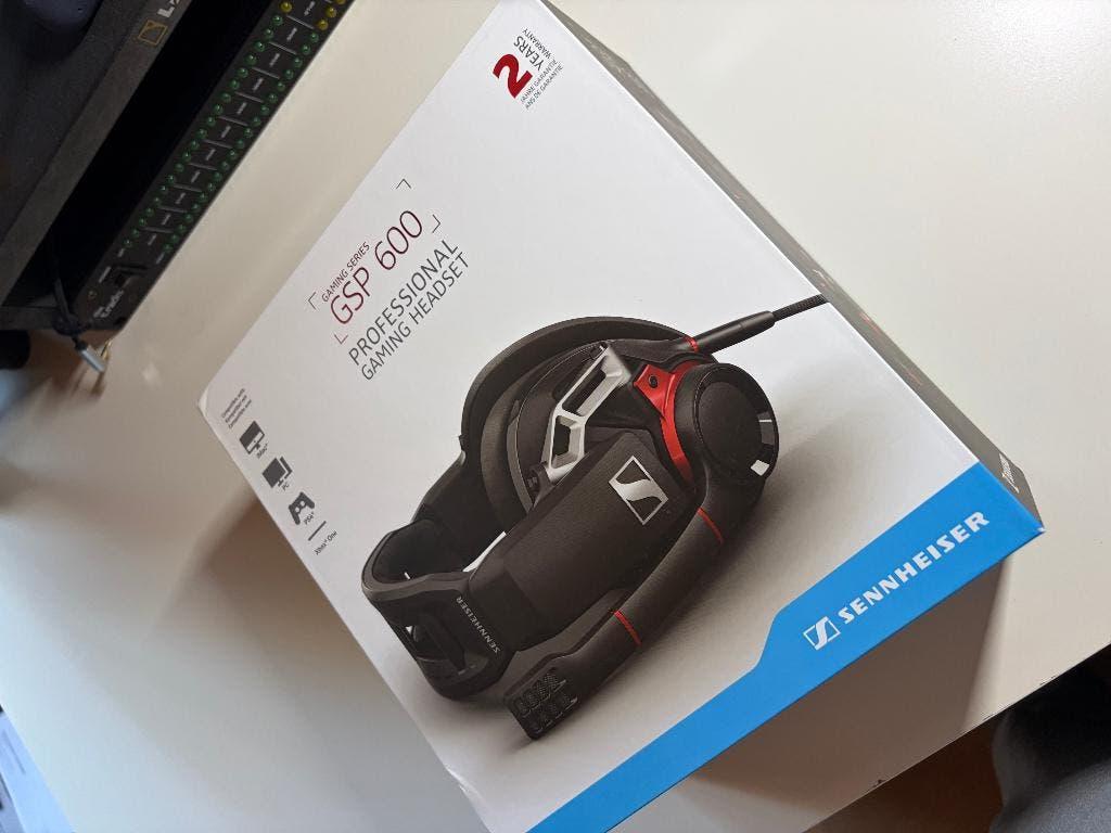 Casque gaming filaire - GSP 600 Sennheiser, Casque gamer, Comme neuf, Enlèvement, Over-ear