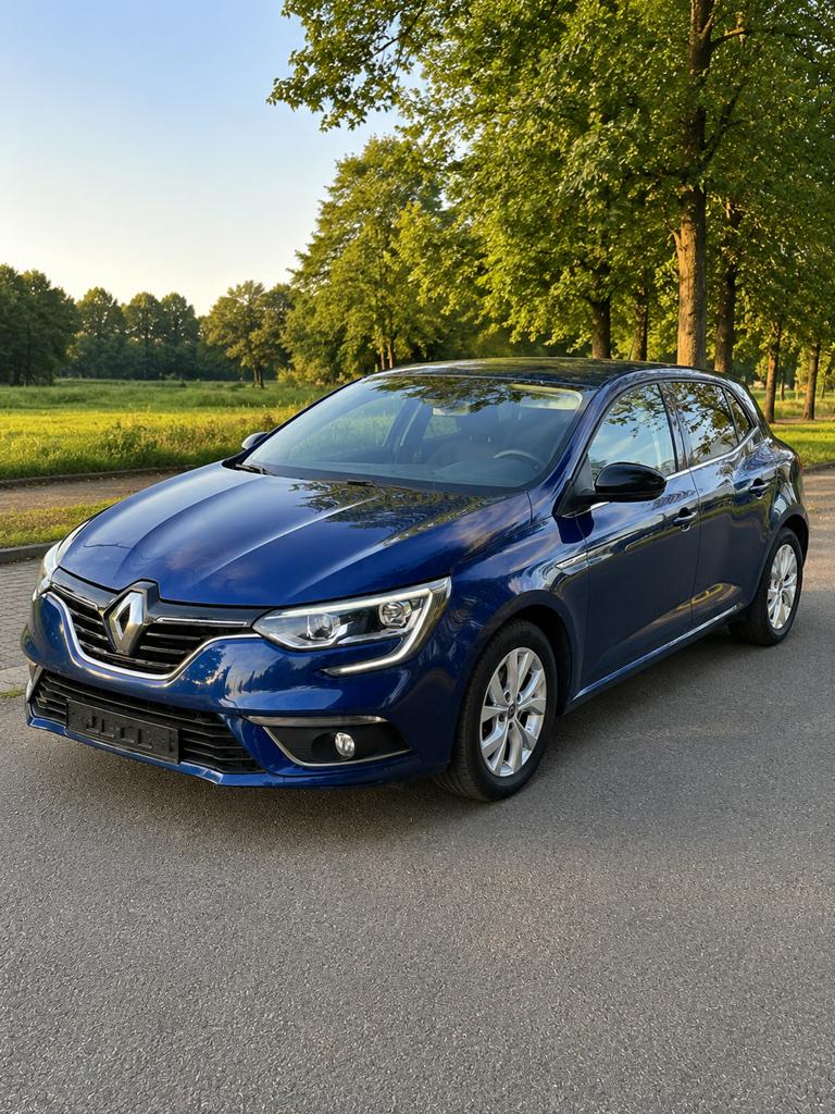 Renault Megane Break 1.5 dCi 2020 — Euro 6d  — Dealer OH, Auto's, Renault, Bluetooth, Stof, Blauw, Particulier