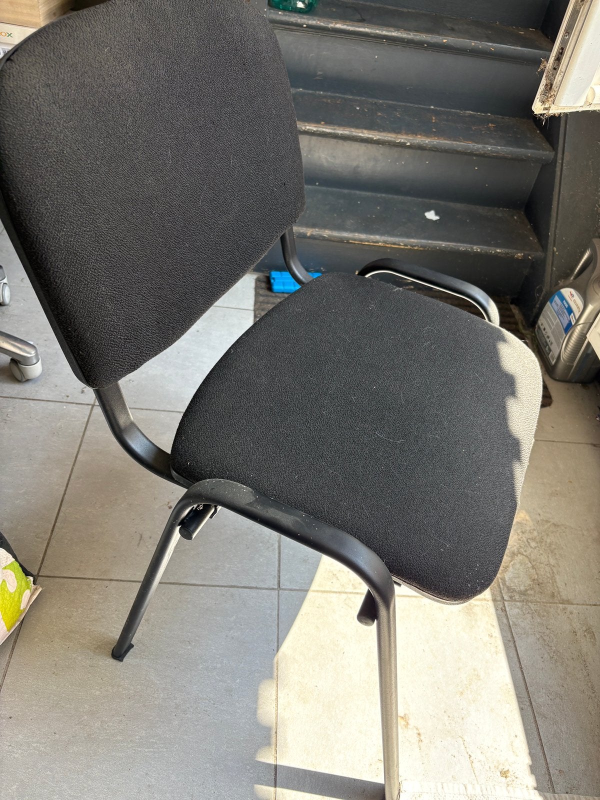 Chaise de bureau noir (14 psc), Enlèvement ou Envoi, Comme neuf