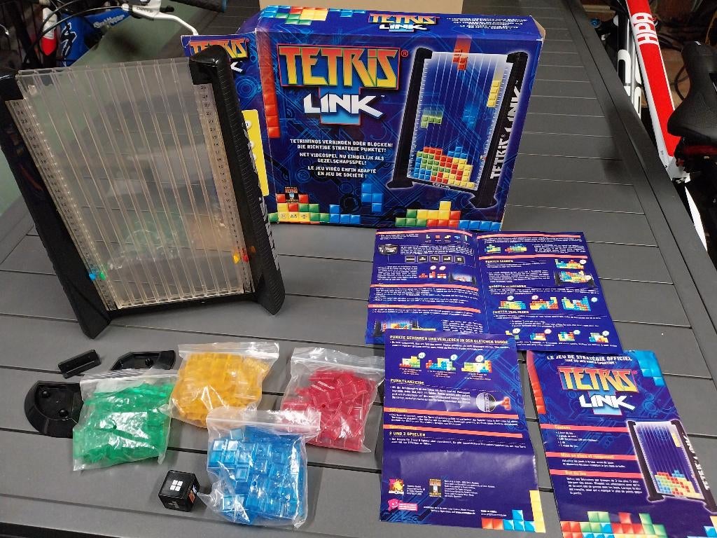 jeu de société tetris, Trois ou quatre joueurs, Enlèvement, Comme neuf