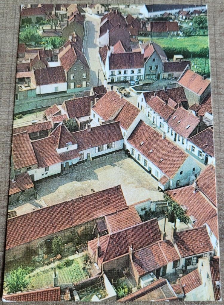 Oude fotoprent: Lissewege dorp, Ophalen of Verzenden, Gebruikt, Overige onderwerpen, Prent