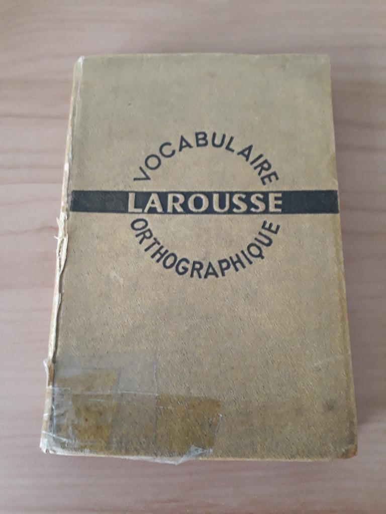 PETIT DICTIONNAIRE ORTHOGRAPHIQUE LAROUSSE, Livres, Larousse, Enlèvement ou Envoi, Utilisé, Français