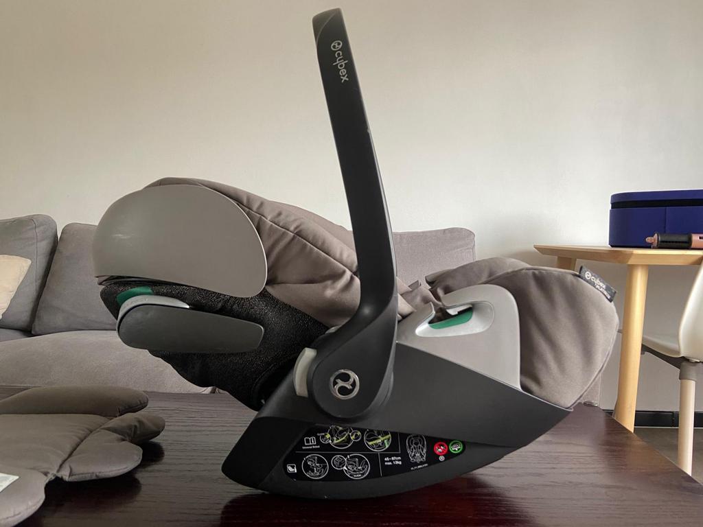 Cybex Cloud Z2 i-Size baby-autostoel – Soho Grey / mid grey., Ophalen, Zo goed als nieuw
