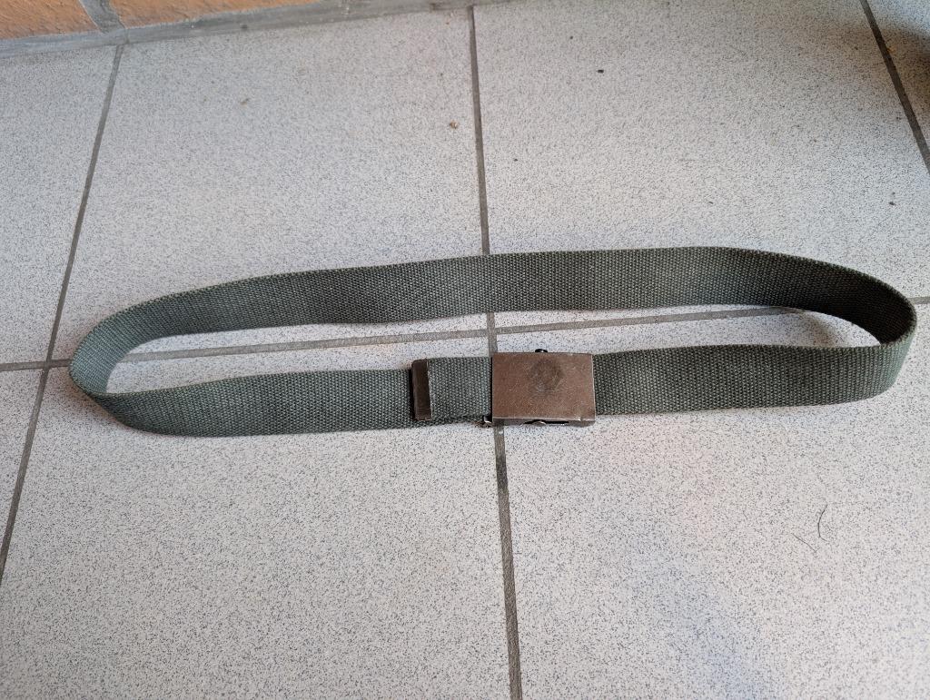 Ancienne Ceinture kaki ABL, Collections, Objets militaires | Général, Armée de terre, Enlèvement ou Envoi