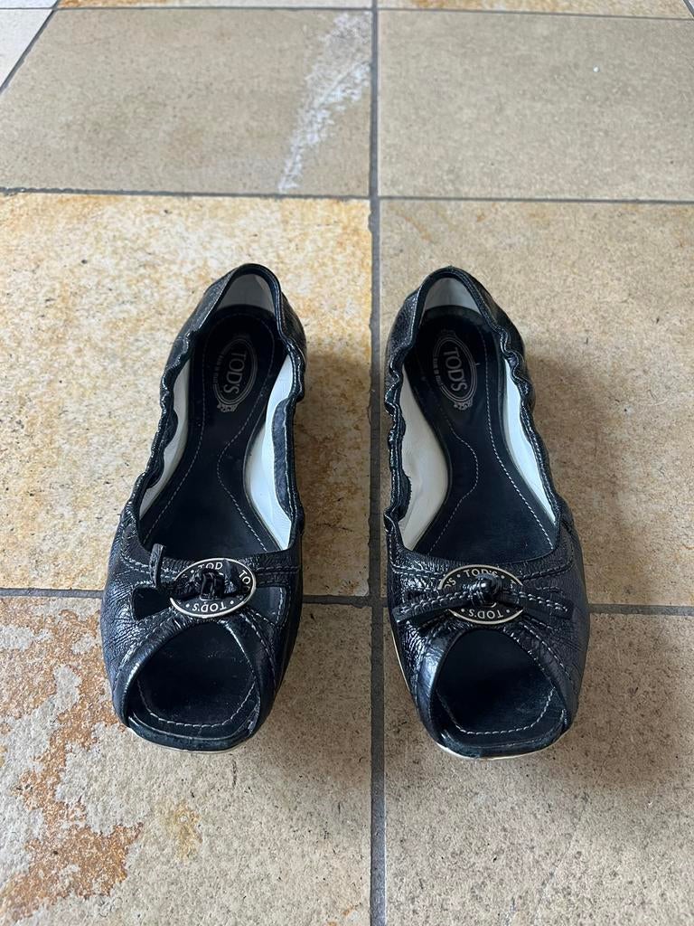 Tod’s, Enlèvement ou Envoi, Porté, Noir, Ballerines