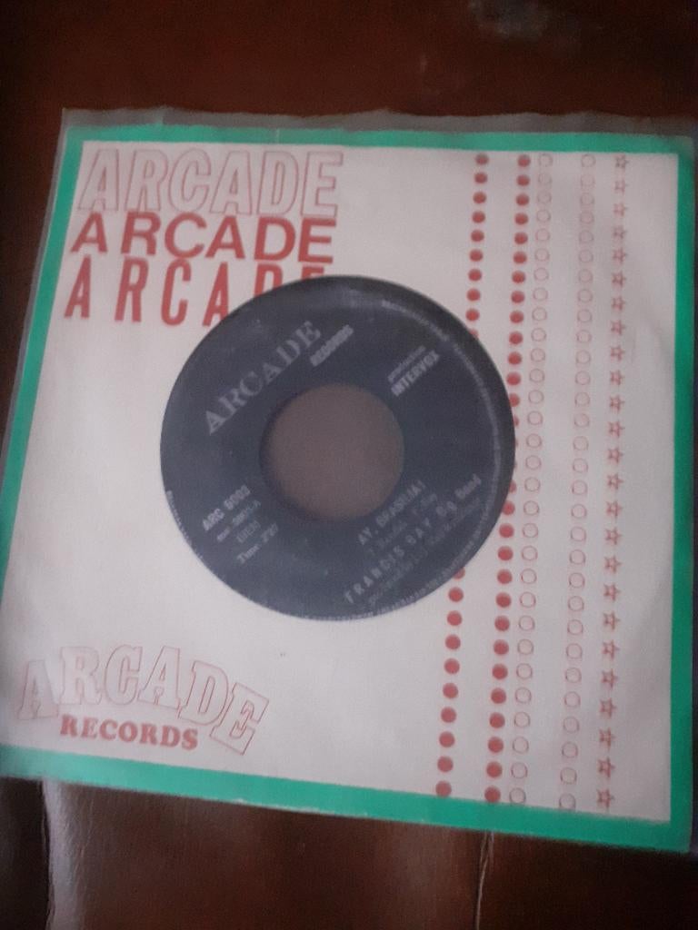 45T Francis Bay : Ay, Brasilia / Ole (Belpop), Ophalen of Verzenden